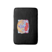 Halloween Schattigee Ghost Pumpkin Cat Classic T-s Badmat (Voorkant Verticaal)