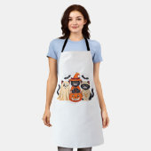 Halloween Schattigee Ghost Pumpkin Cat Classic T-S Schort (Gedragen)