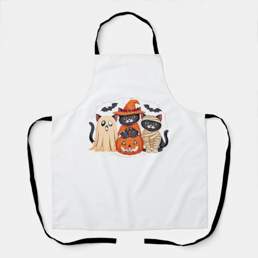 Halloween Schattigee Ghost Pumpkin Cat Classic T-S Schort (Voorkant)