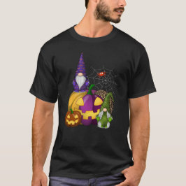 Halloween Schattigee Gnome Halloween Kostuum Pompo T-shirt