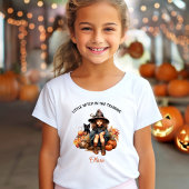 Halloween Schattigee heks naam meisje T-shirt