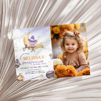 Halloween Schattigee heks Verjaardag Spooktacular