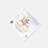 Halloween Schattigee heks verjaardagsfeest Servet (Hoek)