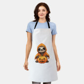 Halloween Schattigee Luiaard Classic T-shirt Schort (Gedragen)