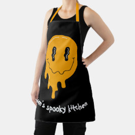 Halloween Schattigee Oranje spook Schort