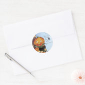Halloween Schattigee pompoen Stickers - Trick or t (Envelop)