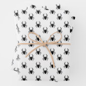 Halloween Schattigee Spinnen Inpakpapier Vel (In situ)