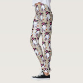 Halloween Schattigee stijlvolle heks spook koffiek Leggings (Links)