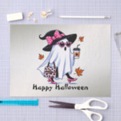 Halloween Schattigee stijlvolle heks spook koffiek Tissuepapier (Craft)