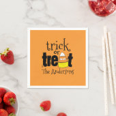 Halloween Schattigee Trick or treat Funny Candy Co Servet (Insitu)