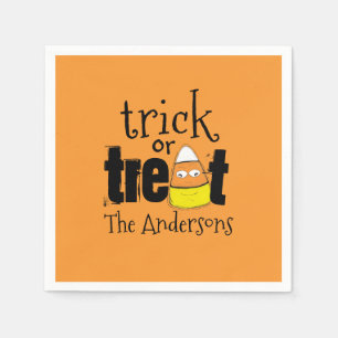 Halloween Schattigee Trick or treat Funny Candy Co Servet
