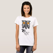 Halloween Schattigee zwangerschap T-shirt (Voorkant volledig)