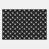 Halloween Schattigee zwarte spin Inpakpapier Vel (Voorkant 2)