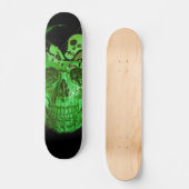 Halloween Schedel #3 Persoonlijk Skateboard (Voorkant)