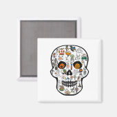 Halloween Schedel 67 2025 Magneet (Voorkant / Achterkant)