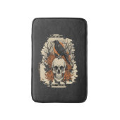 Halloween Schedel Badmat (Voorkant Verticaal)