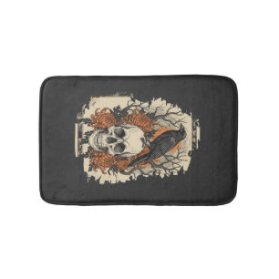 Halloween Schedel Badmat