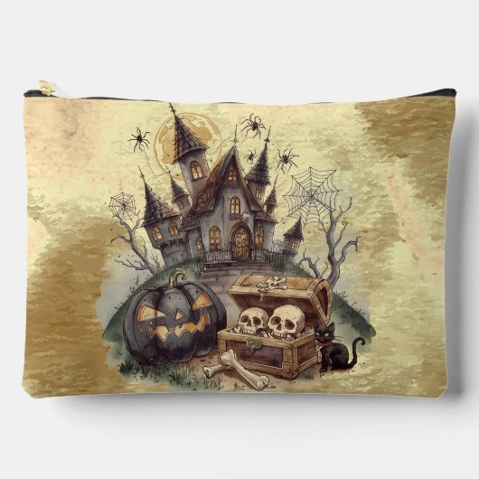 Halloween, Schedel Bewaker, Eng Griezelig, vintage Etui (Voorkant)