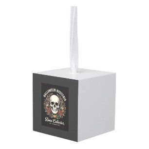 Halloween Schedel Bloemrijke Bot Collector Ontwerp Decoratie