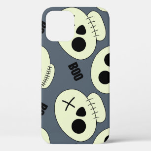 Halloween schedel, Boo kinderachtig ontwerp. Case-Mate iPhone Case