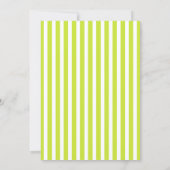 Halloween schedel Candelabra Kostuum Party Kaart (Achterkant)