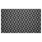 Halloween schedel damast patroon stof (Fat Quarter)
