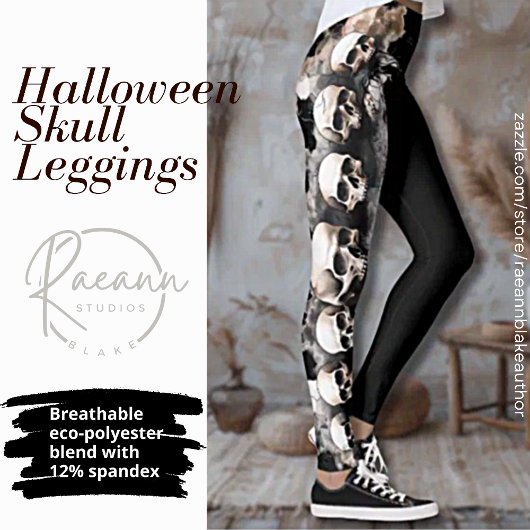 Halloween Schedel Design Leggings