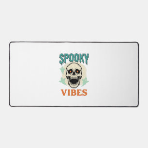 Halloween Schedel Griezelige Sfeer Vintage Horror_ Bureaumat