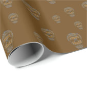 Halloween schedel inpakpapier (Rol Hoek)