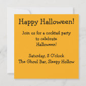 Halloween schedel mozaïek kaart (Achterkant)