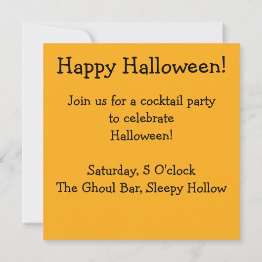 Halloween schedel mozaïek kaart (Achterkant)