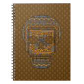 Halloween Schedel Notitieboek (Voorkant)