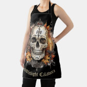Halloween,Schedel Patroon, Kaarslicht Calavera, Schort (Insitu)