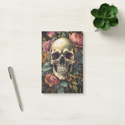 Halloween Schedel Post-it® Notes (Kantoor)