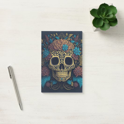 Halloween Schedel Post-it® Notes (Kantoor)