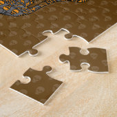 Halloween schedel puzzel (Zijkant)
