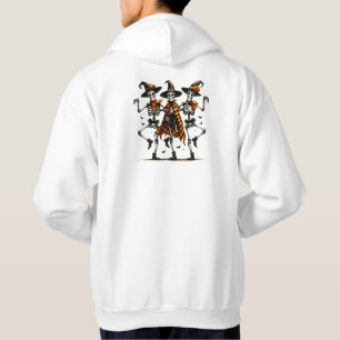 Halloween schedel schattig dansen hoodie