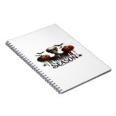 Halloween Schedel Skelet Notitieboek (Rechterzijde)