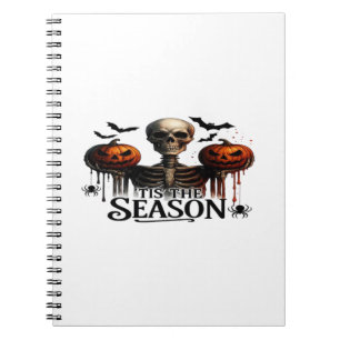 Halloween Schedel Skelet Notitieboek
