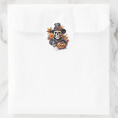 Halloween schedel Stickers (Tas)