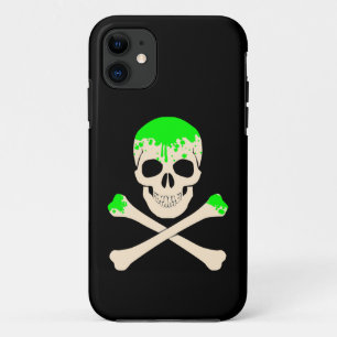 halloween schedelbeenderen slikbeenderstel Case-Mate iPhone case
