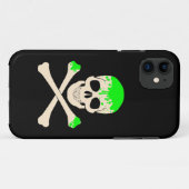 halloween schedelbeenderen slikbeenderstel Case-Mate iPhone case (Achterkant (horizontaal))