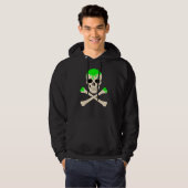 halloween schedelbeenderen slikbeenderstel hoodie (Voorkant volledig)