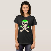 halloween schedelbeenderen slikbeenderstel t-shirt (Voorkant volledig)
