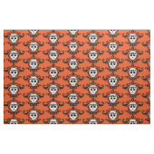 Halloween schedeldamast | Dag van overlijden Stof (Fat Quarter)