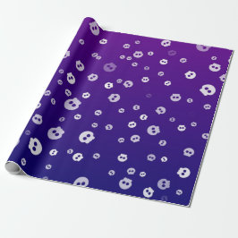 Halloween schedels cadeaupapier