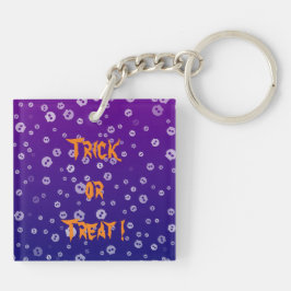 Halloween schedels sleutelhanger