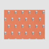 Halloween schedels tissue papier cadeau zak stuffe (Voorkant)