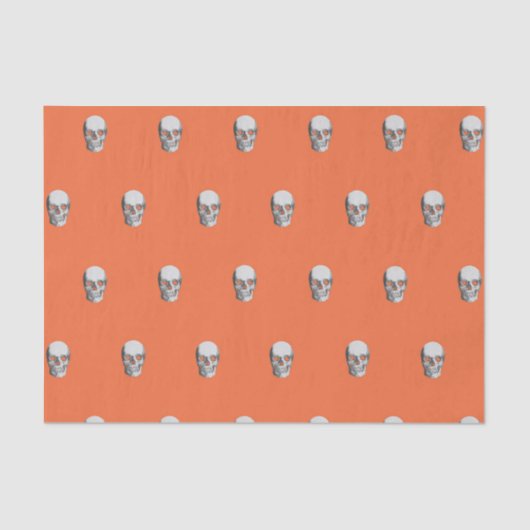 Halloween schedels tissue papier cadeau zak stuffe (Voorkant)