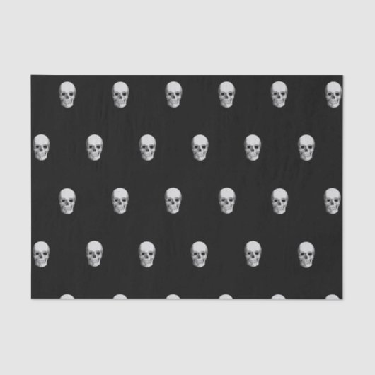 Halloween schedels tissue papier cadeau zak stuffe (Voorkant)